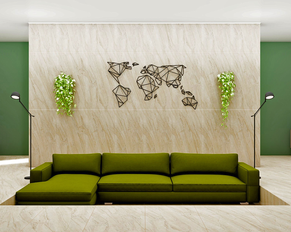 Beige Glossy Endless 60x120